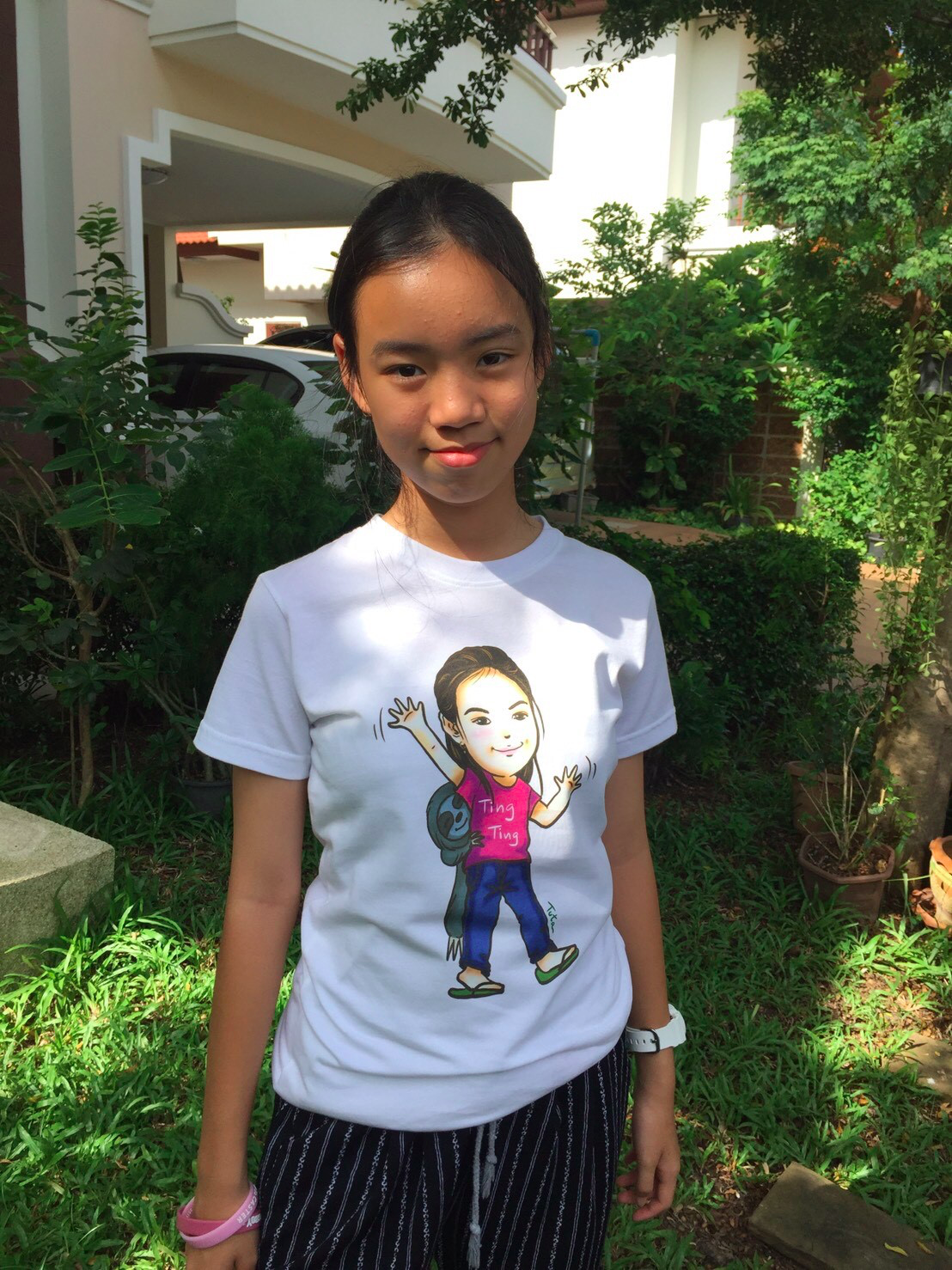 เสื้อเด็กลายคาแรคเตอร์